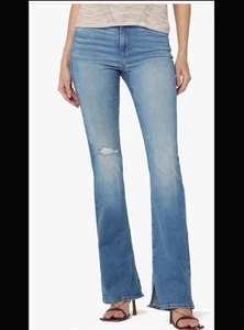 Neu mit Etikett Joe's Curvy Bootcut-Damenjeans hoher Bund Größe 31 Rossellini mittlere Waschung - Bild 1 von 7