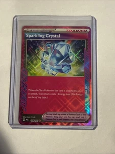 2025 Pokemon Scarlet and Violet Prismatic Evolutions #129 Sparkling Crystal ACE - Picture 1 of 2