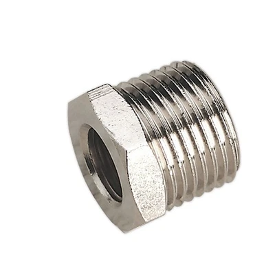 Sealey Adaptor 1/2"BSPT Male To 1/4"BSP Female Air Line Couplings & Fittings - Image 1 of 4