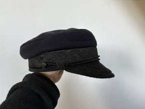 Lack Of Colour Hat Women’s Captains Hat Fisherman Style Navy Blue - Picture 1 of 4