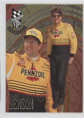 1997 Press Pass VIP Explosives Johnny Benson Jr Johnny Benson #1 - Image 1 of 2