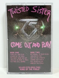 Twisted Sister - Come Out And Play Cassette Tape 1985 Atlantis CBS Canada Tested - Picture 1 of 5