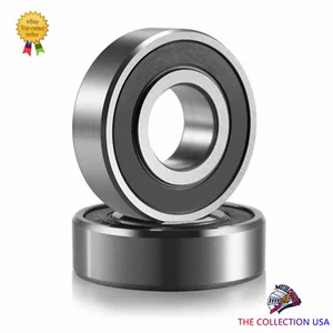 Par de rodamientos de bolas de doble sello 6203 Rs 6203-rs nuevos - Imagen 1 de 2
