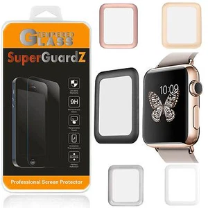 2X Verre Trempé [Complet Housse] Écran Protecteur For Apple Watch Series 2 42 MM - Photo 1 sur 11