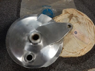 Новая из старых запасов тормозная пластина Yamaha 1974 1975 MX100 MX125 248-25321-00 - Изображение 1 из 4
