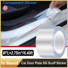 Accessories Transparent Car Door Sill Scuff Covers Plate Stickers For Maserati