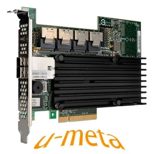 LSI SAS 9750-16i4e 6Gb/s 16 Ports PCIe 2.0x8 RAID Controller 3Ware Megaraid - Picture 1 of 3