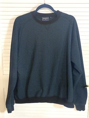 Pullover de golf Bobby Jones Players talla XL para hombre algodón a cuadros usado en excelente estado Foto 1 de 4