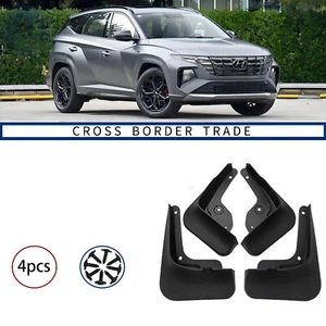 Guardabarros para Hyundai Tucson 2021 2022 2023 guardabarros negro guardabarros guardabarros - Imagen 1 de 5