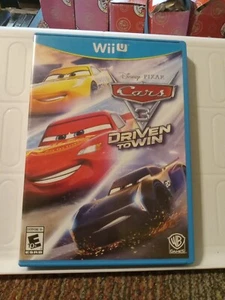 Cars 3 Driven to Win (Nintendo Wii U 2017) WiiU Disney Pixar COMPLETE TESTED CIB - Picture 1 of 4