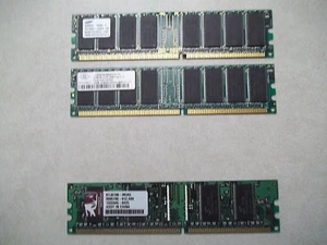 Computer Ram Memory - Bundle of (2) 256MB & (1) 128MB - Picture 1 of 4