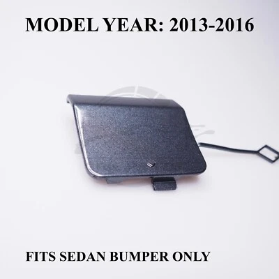 Trasero tow hook cover para Mercedes Clase E W212 Saloon 2013-2016 Tenorita Gris - Imagen 1 de 4