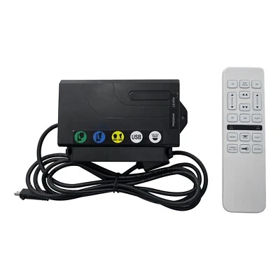 可调床 Richmat 无线 HJH55 遥控器和 HJC18 控制盒套件 — 第 1/4 张图片