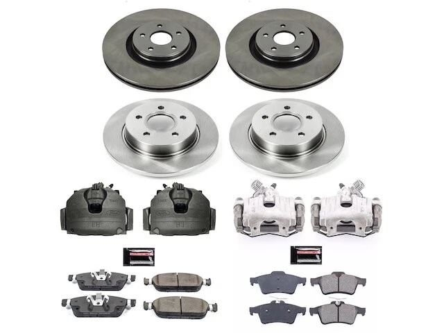 Front and Rear Brake Pad and Rotor Kit For 14-18 Ford Focus ST SP43B3 Foto 1 de 1