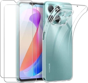 Coque pour Honor X6C (2025) Silicone Transparent Antichoc Gel Housse Téléphone + Protection écran - Photo 1 sur 12
