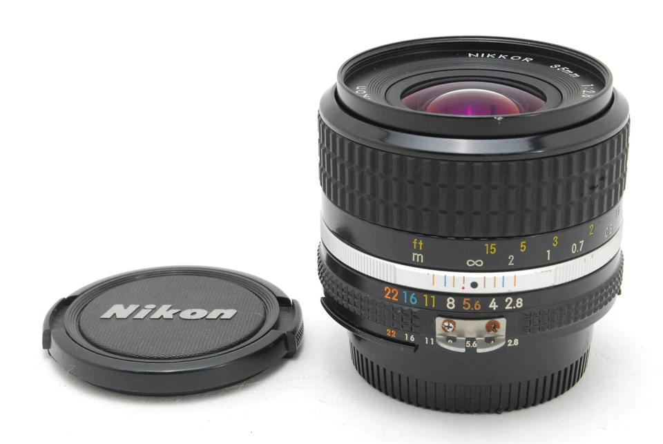 [CASI COMO NUEVO] Lente gran angular MF Nikon Ai-s Ais Nikkor 35 mm f/2,8 de JAPÓN Foto 1 de 4