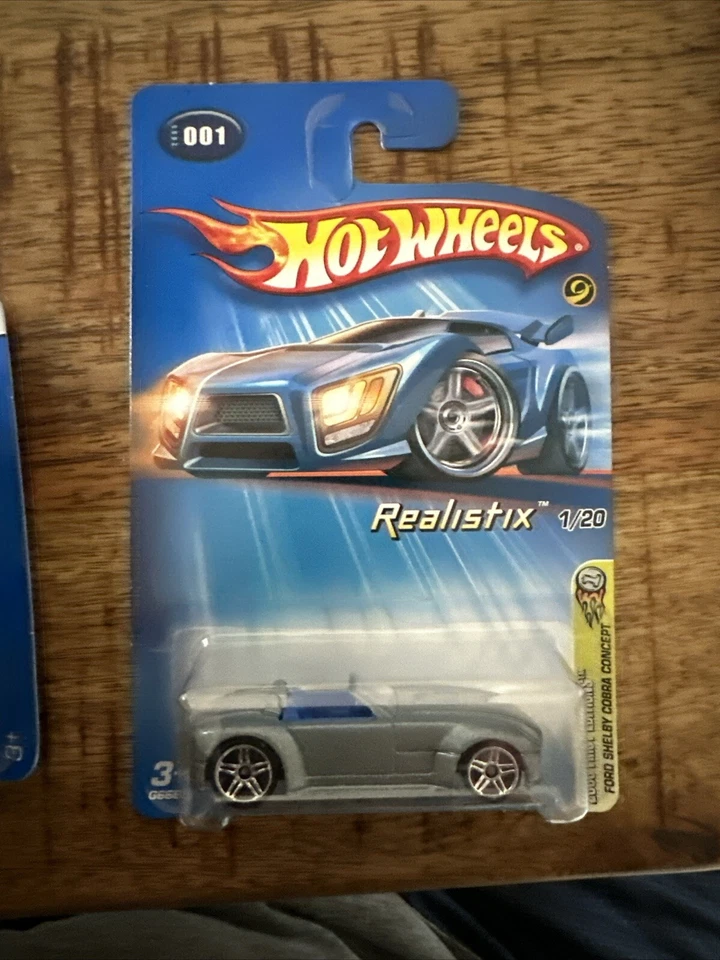 Hot Wheels 2005 #001 First Editions #1/20 Realistix Ford Shelby Cobra Concept - Image 1 of 1