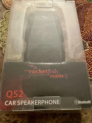New Rocketfish Bluetooth QS2 Car Speakerphone RF-QS2 auto visor clip hands-free - Image 1 of 4