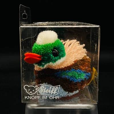 STEIFF Wollminiatur ERPEL | 7212/08 | KF | Jahr 1976 | 8 cm | NEU & OVP - Bild 1 von 4
