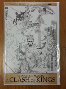 GEORGE R.R. MARTIN CLASH OF KINGS #1 VARIANT DYNAMITE 2017 NM (9.4 OR BETTER) - Picture 1 of 1