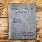 Wasserspeicherung & -kontrolle The Stony Sluice Ransomes & Rapier Ltd 1920