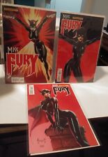 Miss FURY #1 2 3 ; Comic Books Dynamite ; Lot Of First 3 Issues VF 8.0