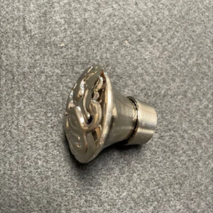(12 Pack) 1-1/2" Scroll Design Knob Satin Nickel - Picture 1 of 1