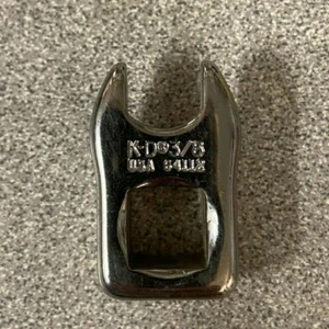 KD Tools 64112 Open End 3/8" Drive 3/8" Crowfoot Wrench Made in USA - Picture 1 of 4