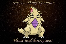 Shiny Tyranitar Event - Pokemon X/Y OR/AS S/M US/UM Sword/Shield