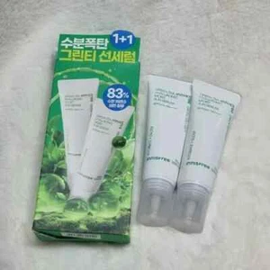 Innisfree Green Tea Hyaluronic Moist Sun Serum SPF50+ PA++++ 50ml+50ml - Picture 1 of 5