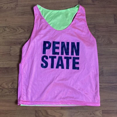 Penn State Nittany Lions Tank Top reversable Size medium Pink PSU Sleeveless - Image 1 of 2