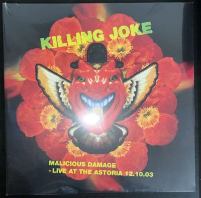 KILLING JOKE MALICIOUS DAMAGE RED VINYL 2LP UK IMPORT NEW SEALED MINT - Image 1 of 2