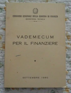 VADEMECUM PER IL FINANZIERE A CURA DI SALVATORE D'AMATO 1980 - Picture 1 of 6