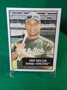2003 Bowman Heritage Baseball #11 Jose Guillen Oakland Athletics