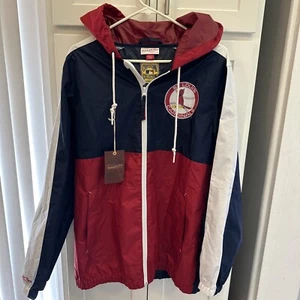 Brand New Men's Mitchell&Ness MLB St. Louis Cardinals Windbreaker Jacket - M - Picture 1 of 9