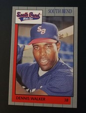 1990 Grand Slam Cards South Bend White Sox Dennis Walker #20