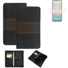 Wallet Case for Nokia C20 Protective Case + Cell Phone Case Brown Booklet Snap C