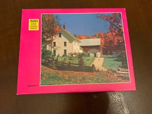 Vintage Rainbow Works "NEAR RYGATE, VT" 500 Piece jigsaw Puzzle new sealed - Picture 1 of 5