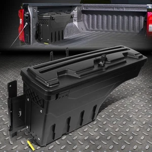 FOR 15-20 FORD F-150 PICKUP TRUCK BED WHEEL WELL STORAGE TOOL BOX W/LOCK LEFT - Afbeelding 1 van 7