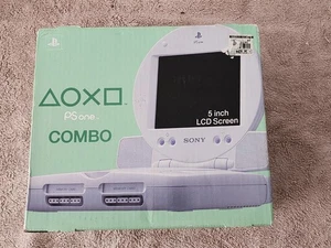 Sony PlayStation PSOne Console LDC MONITOR COMBO SCPH-101 NTSC-U Unit Pal Box - Picture 1 of 20