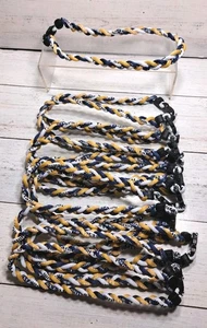 12 Stück Lot Gold Marine Weiß Baseball Team Titan Halskette Sport Laufen... - Bild 1 von 10