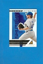 2013 Pinnacle Clear Vision Pitching Shutout #CV6 R.A. Dickey