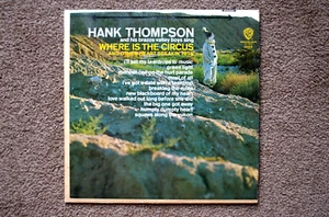 Hank Thompson LP "Where Is The Circus" Warner Bros. (WS 1664) Excellent - Imagen 1 de 3