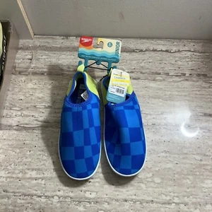 Speedo Junior Bootie Electric Checker Size S Shoe Kids Size 13-1 - Picture 1 of 3