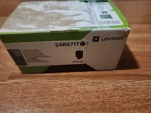 Lexmark 24B6717 OEM Tonerkassette Cyan / BITTE DIE BILDER ANSEHEN - Bild 1 von 3