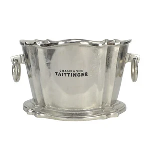 Cubo de hielo champán enfriador de vino aluminio fundido - estilo Taittinger - Imagen 1 de 2