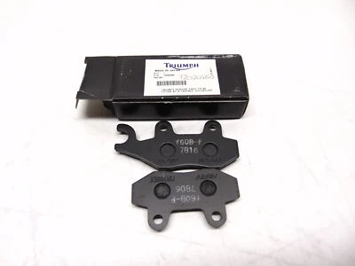 Novo Genuíno Triumph Daytona Tiger Trophy Trident Sprint Conjunto de Pastilhas de Freio Traseiro  - Imagem 1 de 3