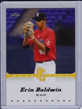 Erin Baldwin 2013 Leaf Perfect Game Gold Parallel Diamondbacks Rookie 2018 Draft