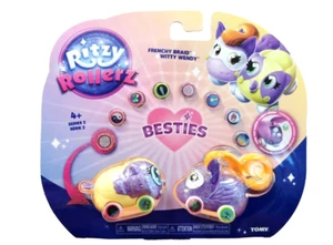 Tomy Ritzy Rollerz Besties Series 2 Frenchy Braid & Witty Wendy New 4YRS+ - Picture 1 of 3