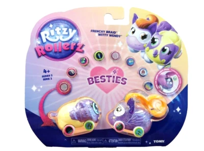 Tomy Ritzy Rollerz Besties Series 2 Frenchy Braid & Witty Wendy New 4YRS+ - Image 1 of 3